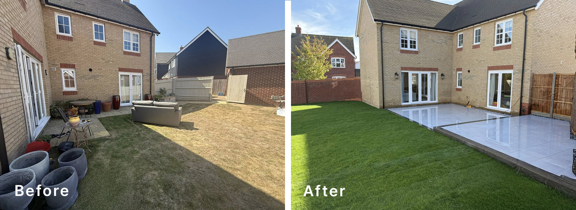 Garden transformation ideas Essex