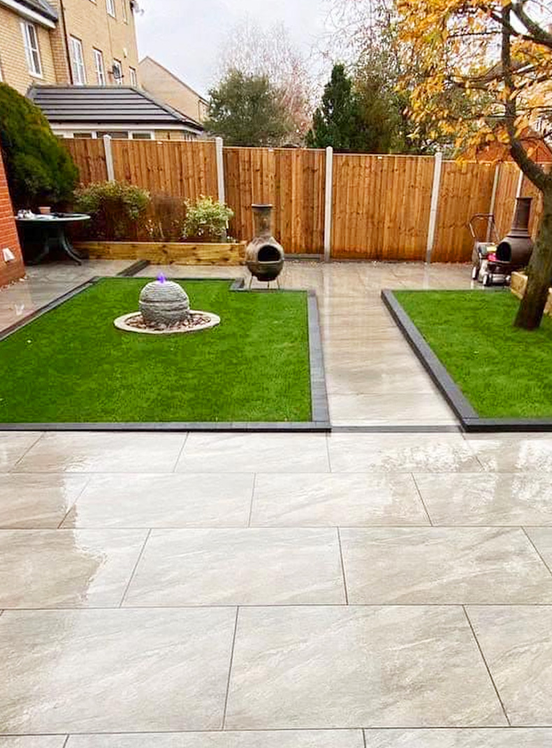 Bespoke patio design in Essex