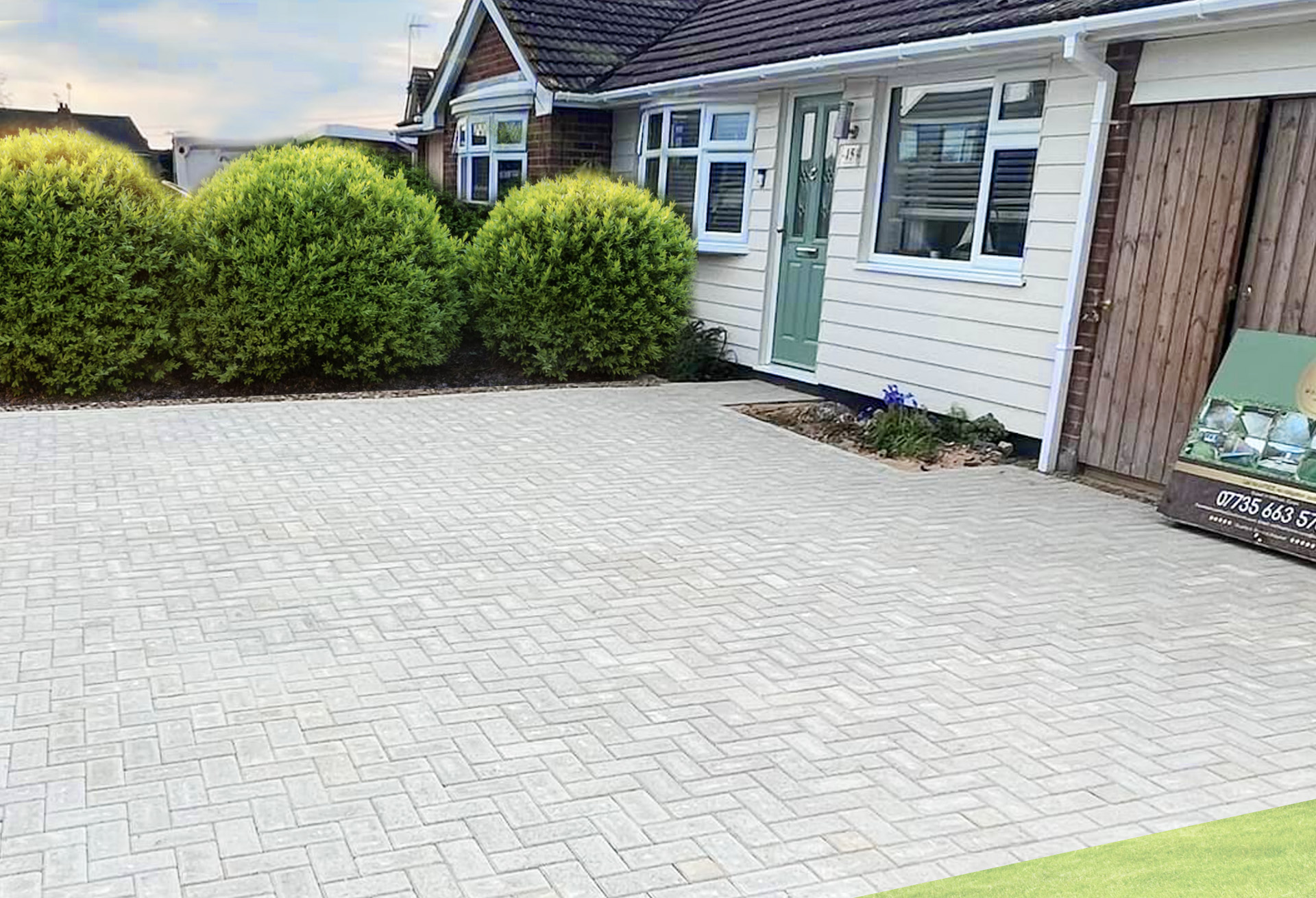 Driveway installation in Witham Essex